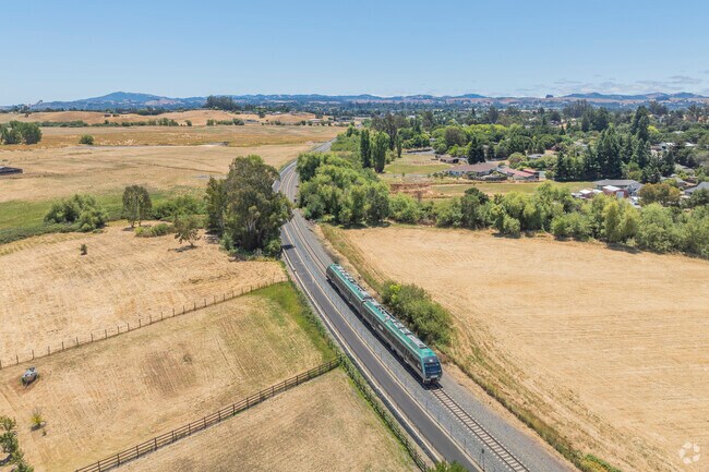 Penngrove is along the route of the SMART Rail, which travels up and down the north bay.