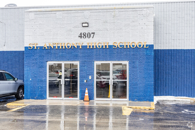 St Anthomy High School is a high school in Milwaukee's Bay View neighborhood.