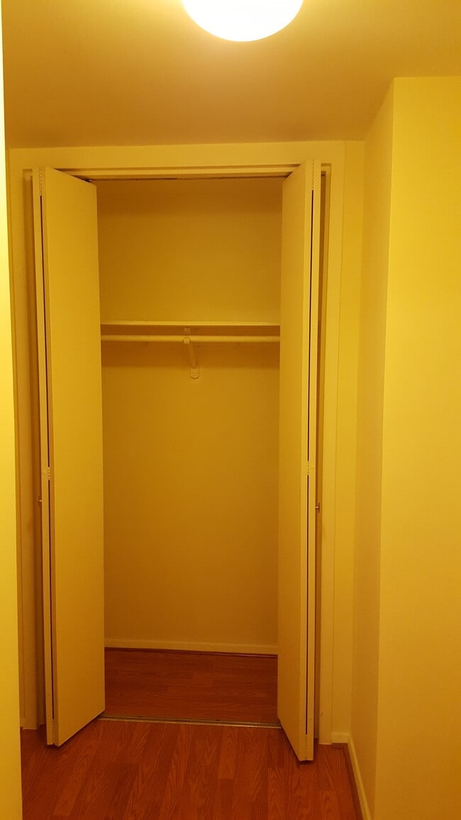 Extra closet in passage