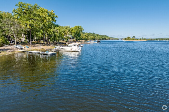 The St. Croix River and the boating lifestyle is a highlight of living in West Lakeland.