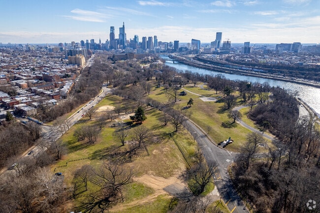 While Fairmount is an urban part of the city, there is immense green space at Fairmount Park.