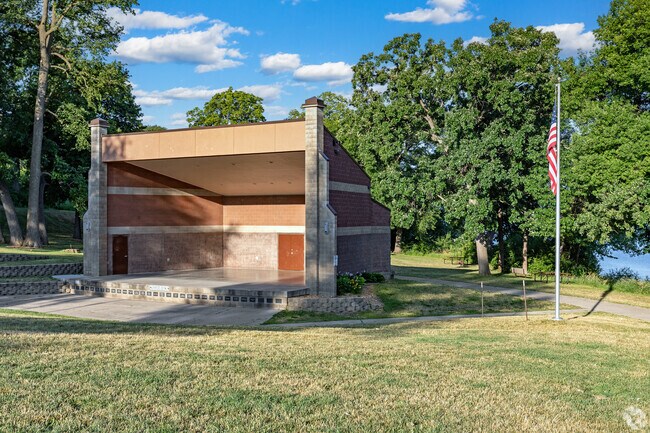 The amphitheater at Sturges Park in Buffalo.