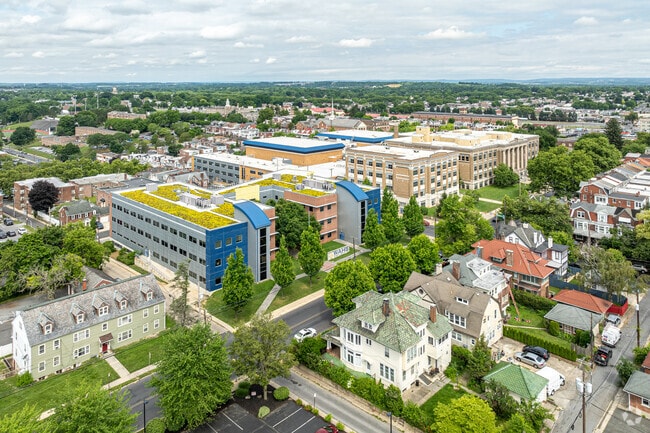 William Allen High School's architecture is a blend of new and old.