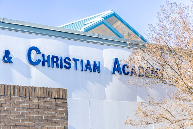 The campus of Calvary Christian Academy fosters a sense of community and belonging.
