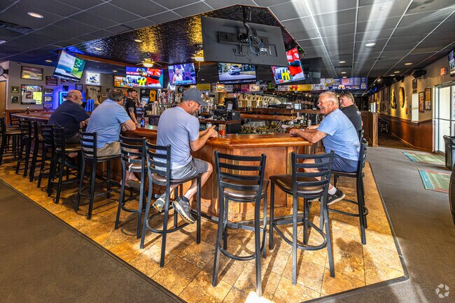 Kelly's Bleachers is a local favorite in Wind Lake.