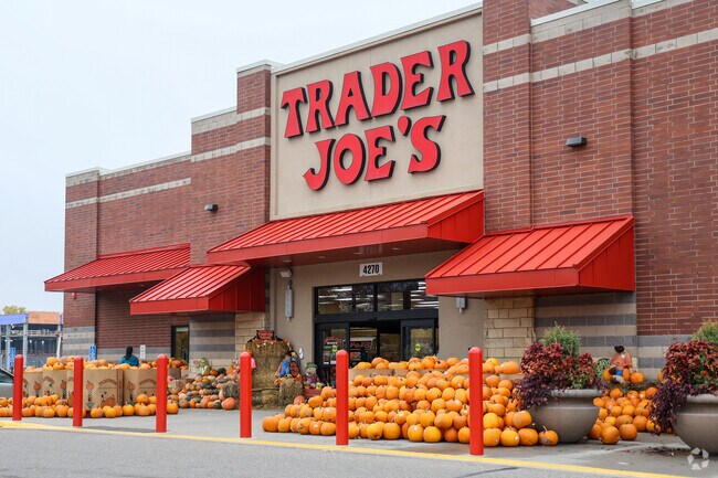 Trader Joe's is a short drive from the Dewey Hill neighborhood.