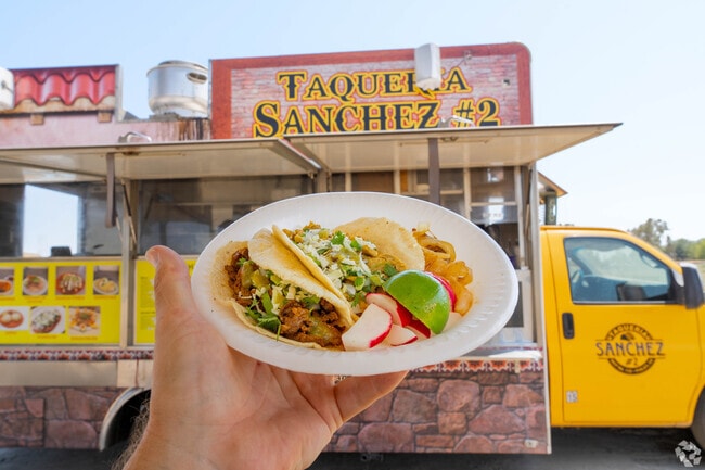 Taqueria Sanchez #2 in Tipton serves tacos and other Mexican dishes in a casual setting.