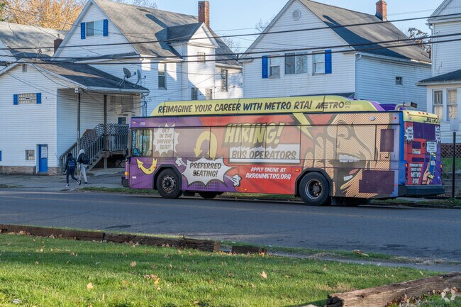 Ride the Metro RTA quickly get around South Akron.