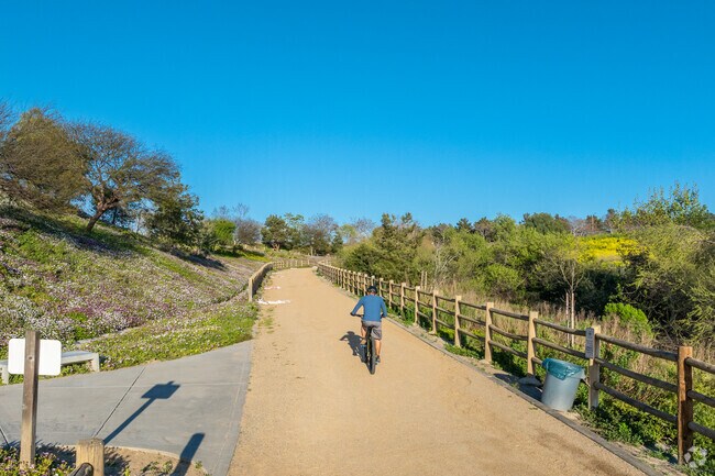 Otay Ranch has many walking paths and trails that connect the neighborhood.