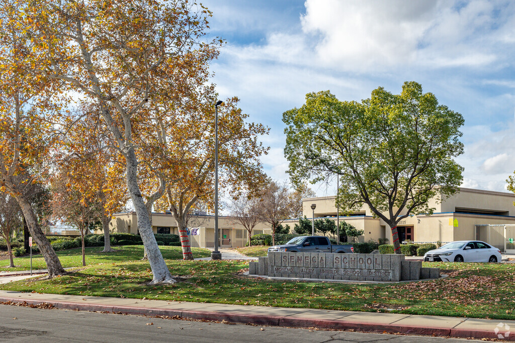 Great educational courses are available at Seneca Elementary School in Moreno Valley.