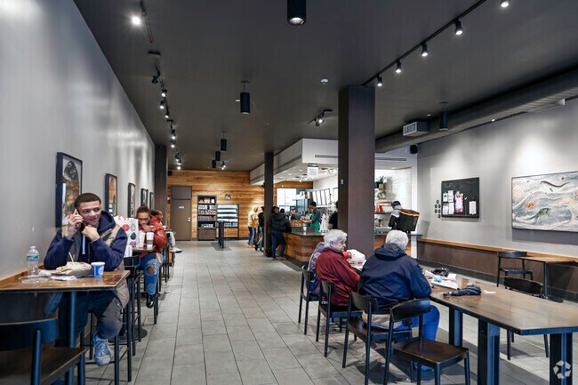 The local Starbucks on White Plains Rd is a favorite meet up sport in Pelham Parkway.