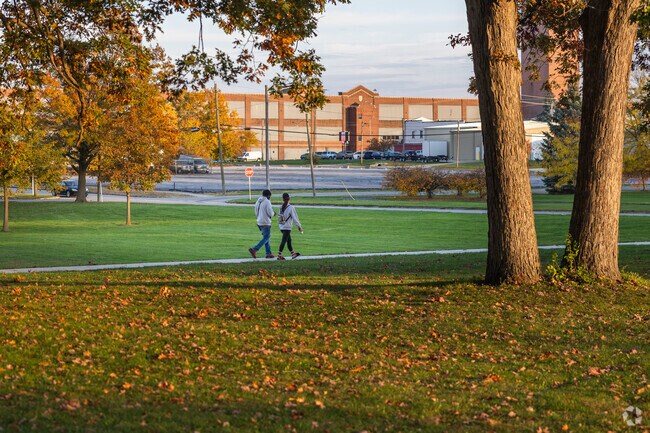 Go for a nice walk at McCormick Park in Fort Wayne.
