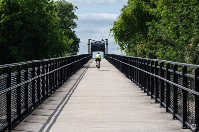 The East Central Regional Rail Trail is extremely popular with Oakdale area residents.