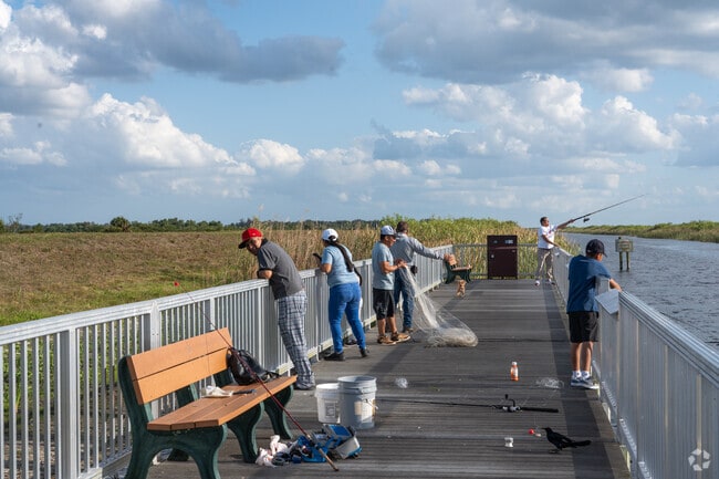 Residents in Valencia Reserve can go fishing for all kinds of fish in the glades.