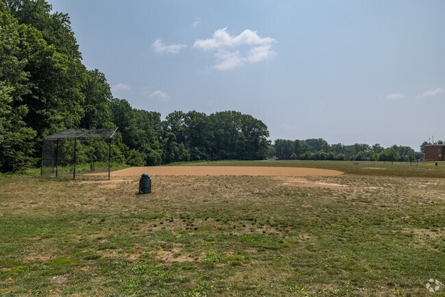 Enjoy the baseball field and a large green space for lots of activities at Irving Middle School.