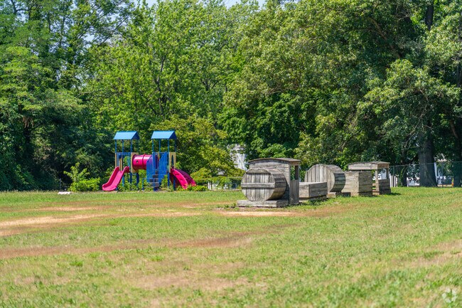 Students at Bridgeton Christian School enjoy grassy outdoor space during the school day.