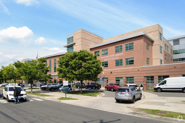Washington Liberty High School is known for its rigorous academic curriculum in Ballston.