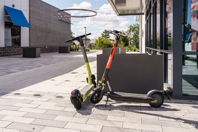 Electric scooters are a popular form of transportation in New Northwood.