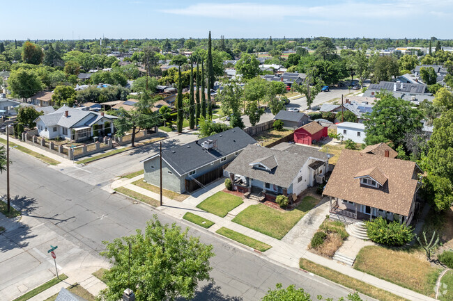 The Tower District is a vibrant community filled with single family homes.
