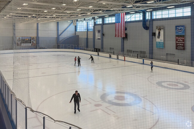 Springdale offers year-round ice skating at The Jones Center.