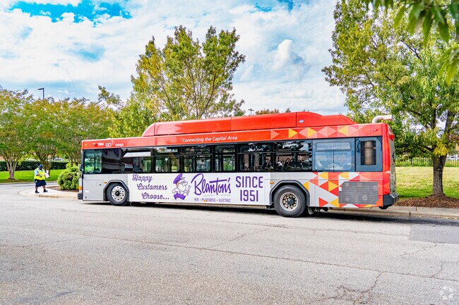 White Oak residents use GoRaleigh buses as their primary public transportation option.