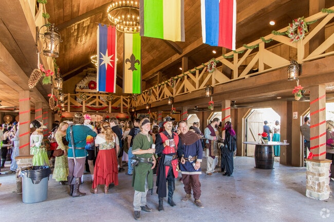 The Sarasota medieval fair has a pub designed to take you back in time.