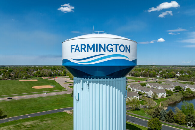 Farmington is on the edge of suburbia and midwestern farmland.