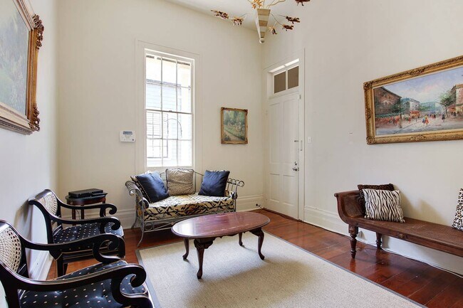 Living Room with Cable TV