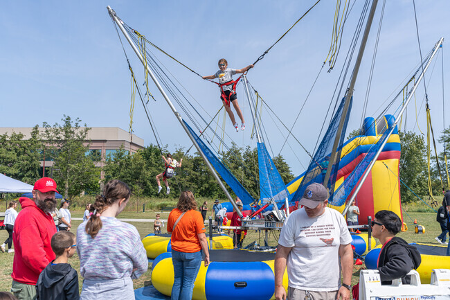 Kids have so much fun at Platzkonzert Germanfest in West Hoffman Estates.
