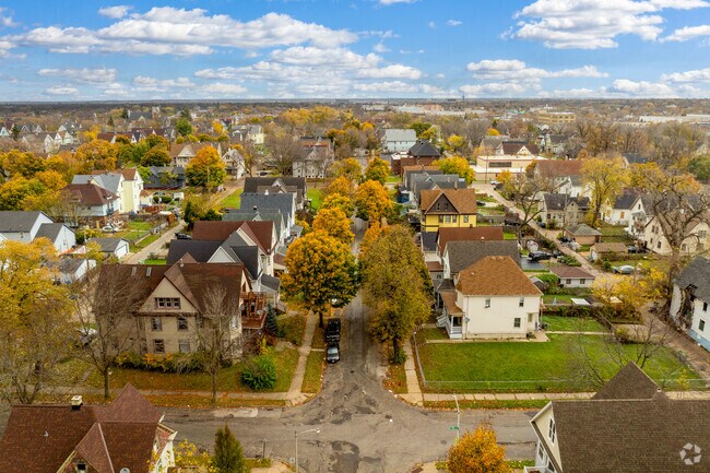 Some homes in Walnut Hill are spaced apart with larger yards.