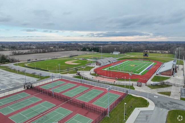 Hobart High School has a wide variety of after school sports.