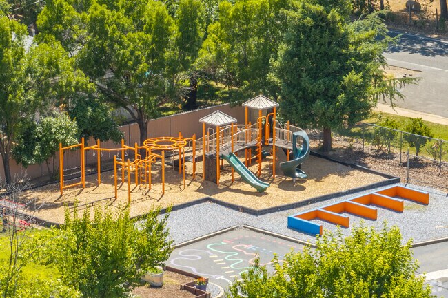 The playground at Monarch Learning Center is a lot of fun for students.