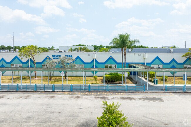 Silver Trail Middle School can be found in the Green Meadows neighborhood.