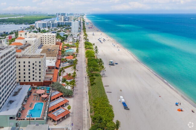 Hallandale Beach is only 20 minutes west of Westview Pembroke Pines, Florida.