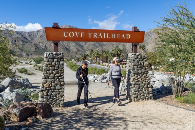 The Cove Trailhead in La Quinta is a favorite spot for local hikers.