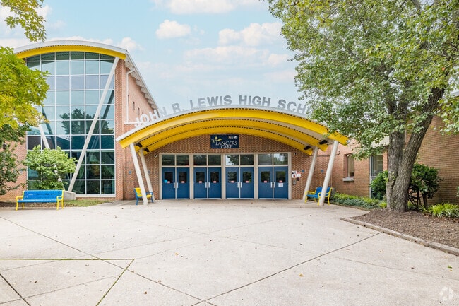 Springfield's John R Lewis High School: Empowering future leaders.
