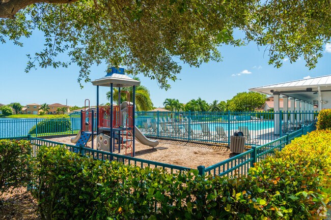 A Playground can be found at one of the clubhouses in Waterstone.