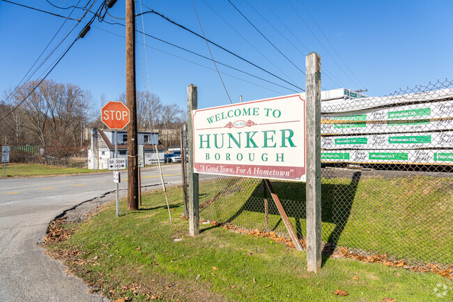 Hunker has a small town vibe but its industrial roots are never far away.