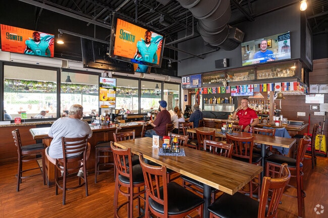 Have fun at Friday’s karaoke at Wunderbar German Kitchen & Biergarten near Green Meadows.