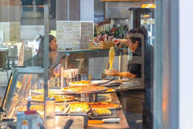 The Galleria at Sunset boasts plenty of eateries for locals near Midway.