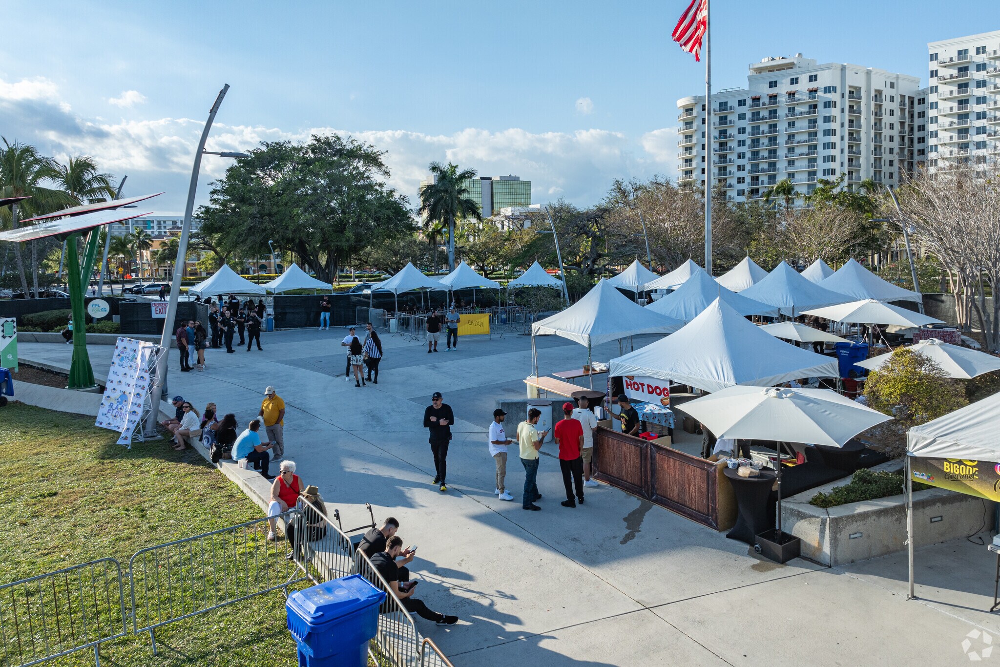 Young Circle hosts community events year round for the residents of Parkside and Hollywood.