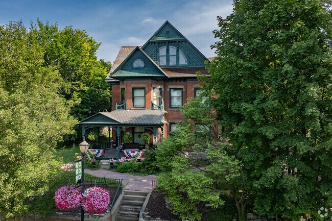 This is one of the many Victorian style homes in Old Silk Stocking.