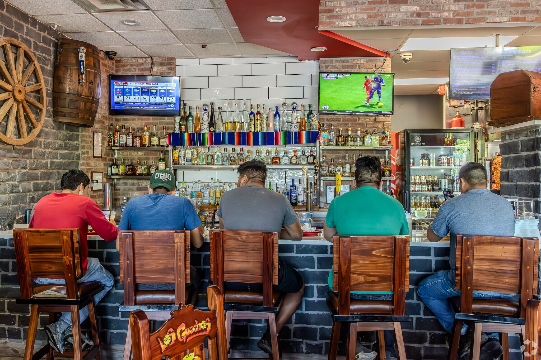 Head over to Los Guachos for an authentic Mexican cuisine in Cherry Bottom.