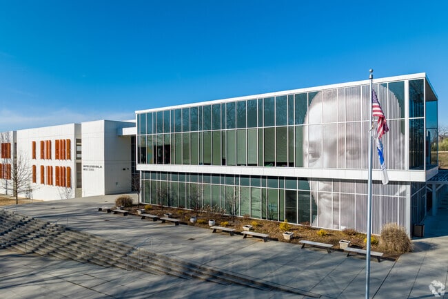 The stunning Martin Luther King, Jr. Middle School serves the Grant Park area.