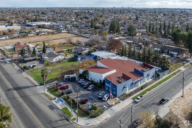 The campus of DeWolf Continuation High School in Fresno.