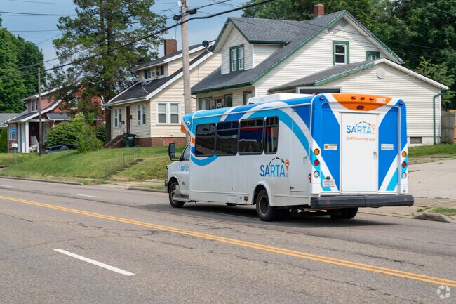 Sarta provides public transportation for residents in the West Park - Columbia neighborhood.