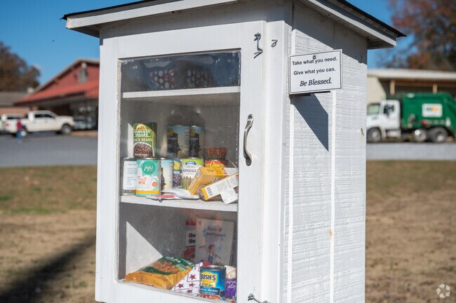 Wilsonville has a public food bank.