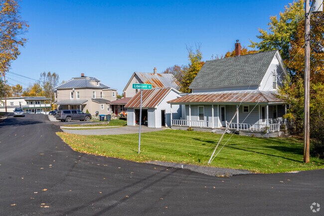 Homes in Websterville were originally built to house quarry workers.