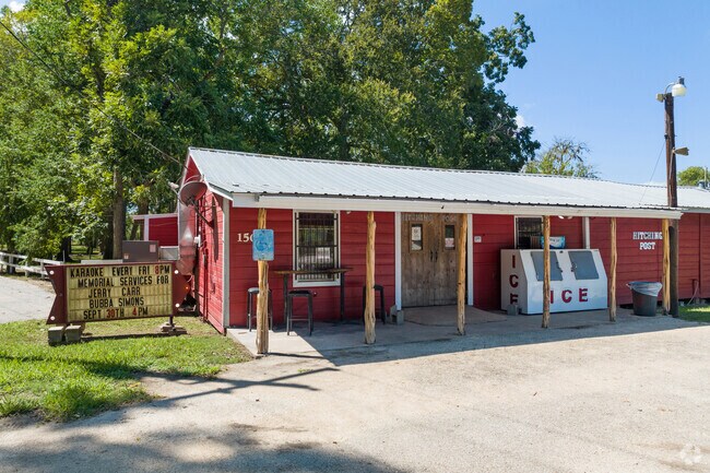 Locals gather for pool at The Hitching Post in Holiday Lakes.
