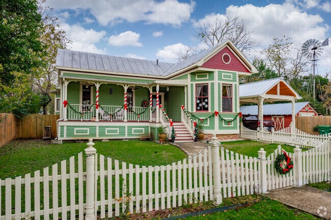 The history of Boerne can be seen in the home styles around the city.